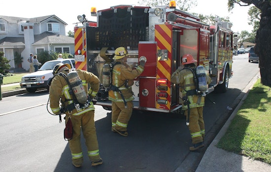 Los Angeles Firefighters Quell Residential Fire in Highland Park Blaze