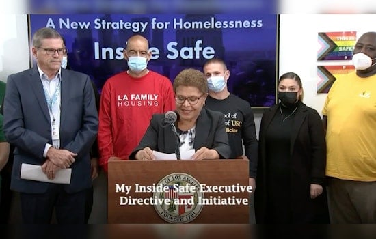 Los Angeles Inside Safe Initiative Provides Secure Housing for Over 1,600 Homeless Residents