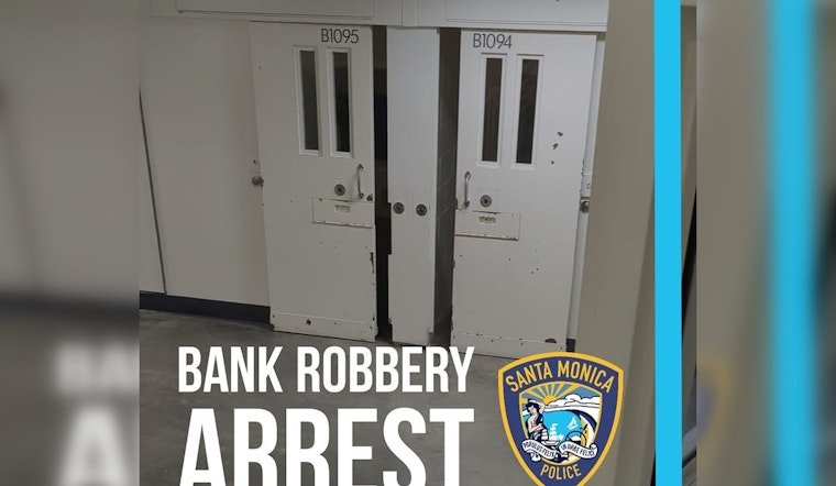 Los Angeles Resident Arrested in Redondo Beach Following Santa Monica Bank Robbery, Faces Charges