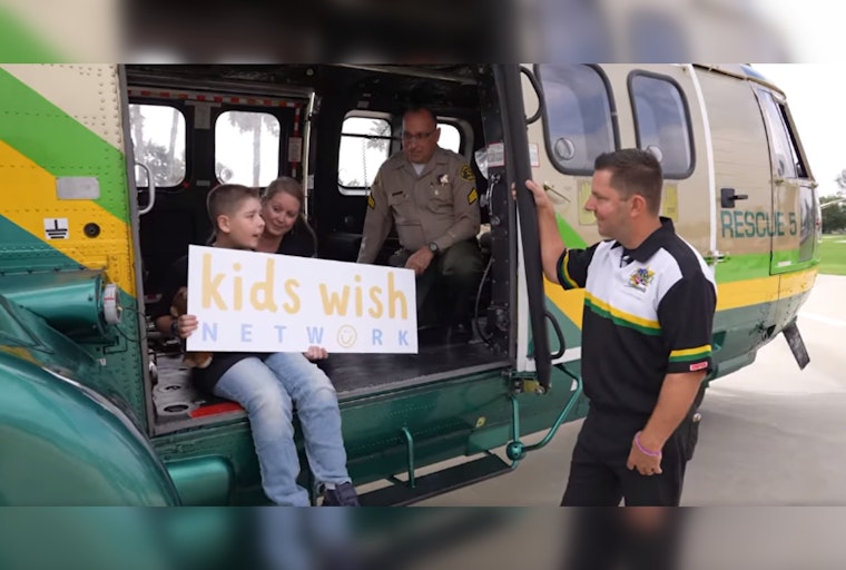 Los Angeles Sheriff's Department and Non-Profit Join Forces to Fulfill Autistic Boy's Dream