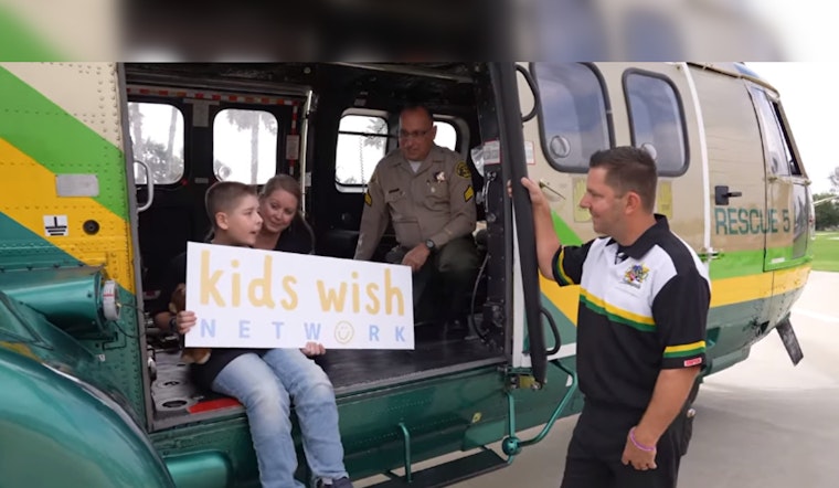 Los Angeles Sheriff's Department and Non-Profit Join Forces to Fulfill Autistic Boy's Dream