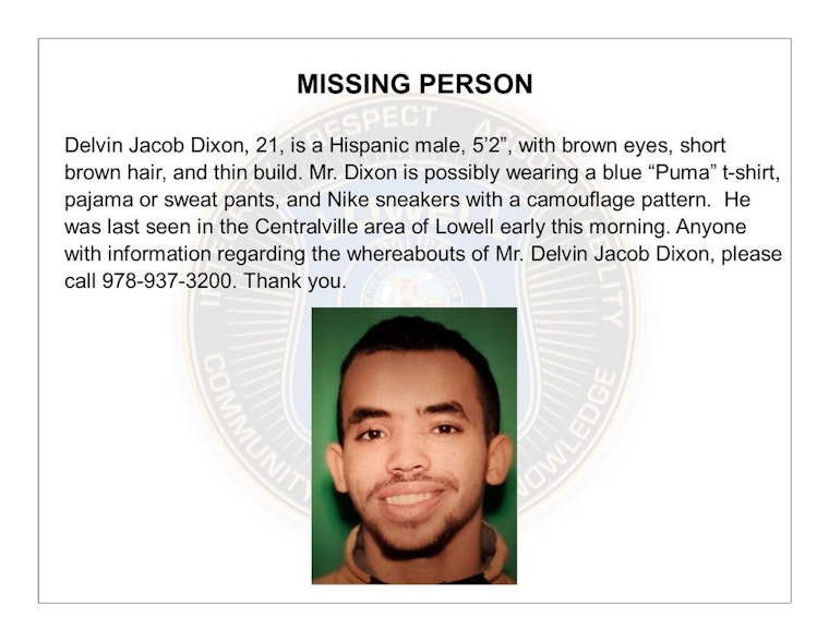 Lowell Community Rallies to Find Delvin Jacob Dixon amid Rising Missing Persons Cases