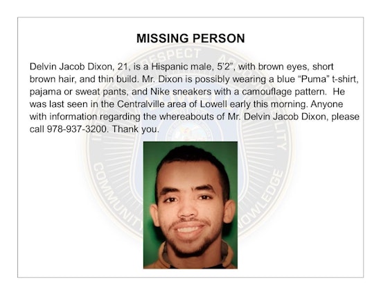 Lowell Community Rallies to Find Delvin Jacob Dixon amid Rising Missing Persons Cases