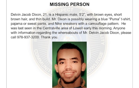 Lowell Community Rallies to Find Delvin Jacob Dixon amid Rising Missing Persons Cases