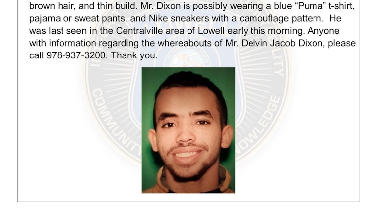 Lowell Community Rallies to Find Delvin Jacob Dixon amid Rising Missing Persons Cases