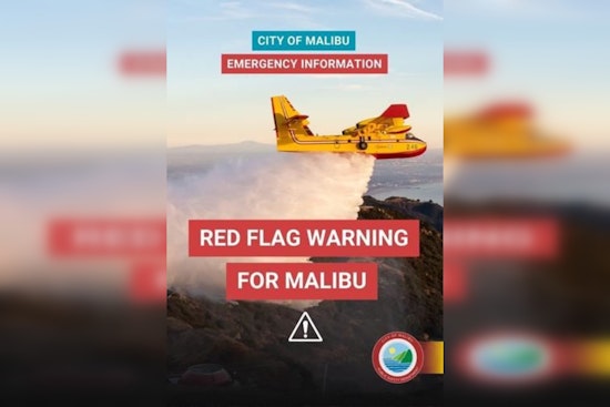 Malibu and Los Angeles County on Red Flag Alert Amid Risk of Wildfires and Power Outages