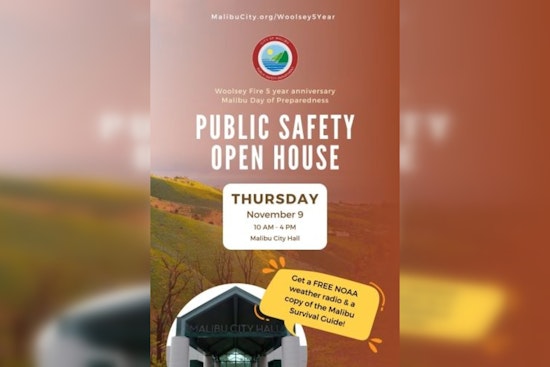 Malibu Commemorates Woolsey Fire Anniversary with Public Safety Open House and Rebuilding Efforts