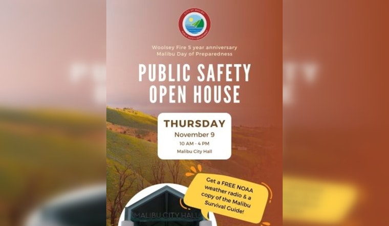 Malibu Commemorates Woolsey Fire Anniversary with Public Safety Open House and Rebuilding Efforts