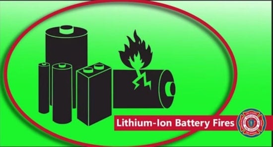 Massachusetts State Fire Marshal Launches Tool to Tackle Lithium-Ion Battery Fires