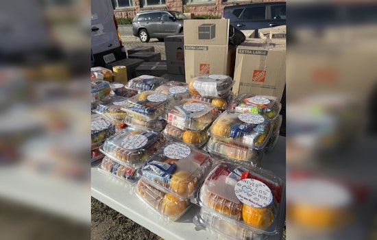 Mayor Johnson, Pious Projects, and Partners Distribute Warming Buses and Meals to City's Vulnerable