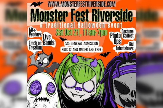 Monster Fest Riverside: A Spooktacular Halloween Extravaganza for All Ages in the City of Riverside