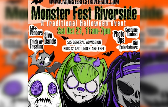 Monster Fest Riverside: A Spooktacular Halloween Extravaganza for All Ages in the City of Riverside