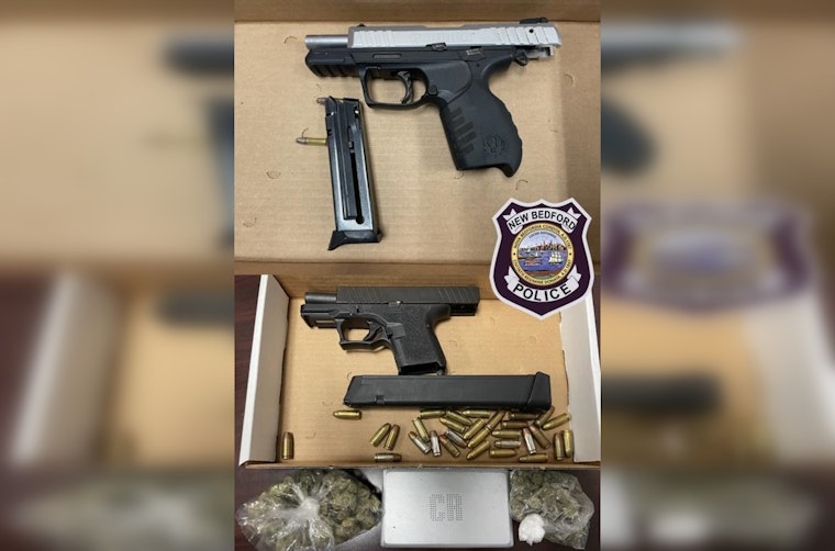 New Bedford Police Seize Loaded Firearms in Two Separate Incidents; Suspects Face Drug and Assault Charges