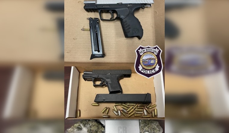 New Bedford Police Seize Loaded Firearms in Two Separate Incidents; Suspects Face Drug and Assault Charges