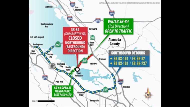 Nighttime Repairs Ahead for Commuters in Alameda and San Mateo Counties