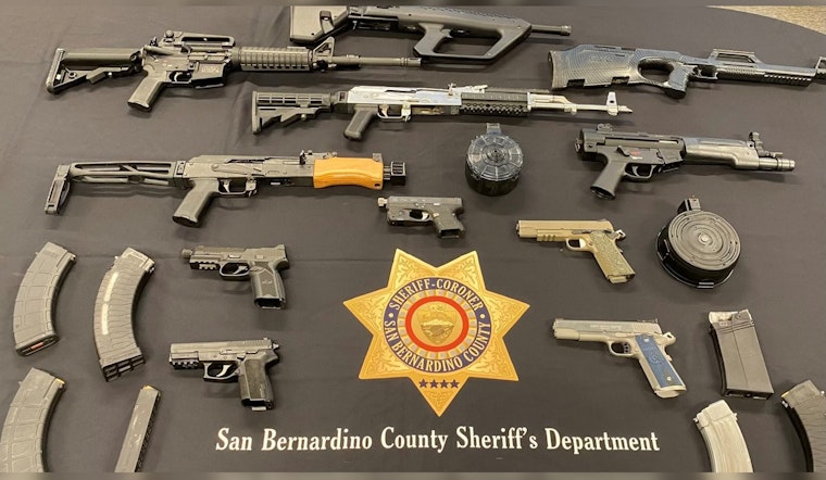 Meth, Other Drugs & 17 Firearms Seized in Operation across San Bernardino, Riverside, & Palm Springs