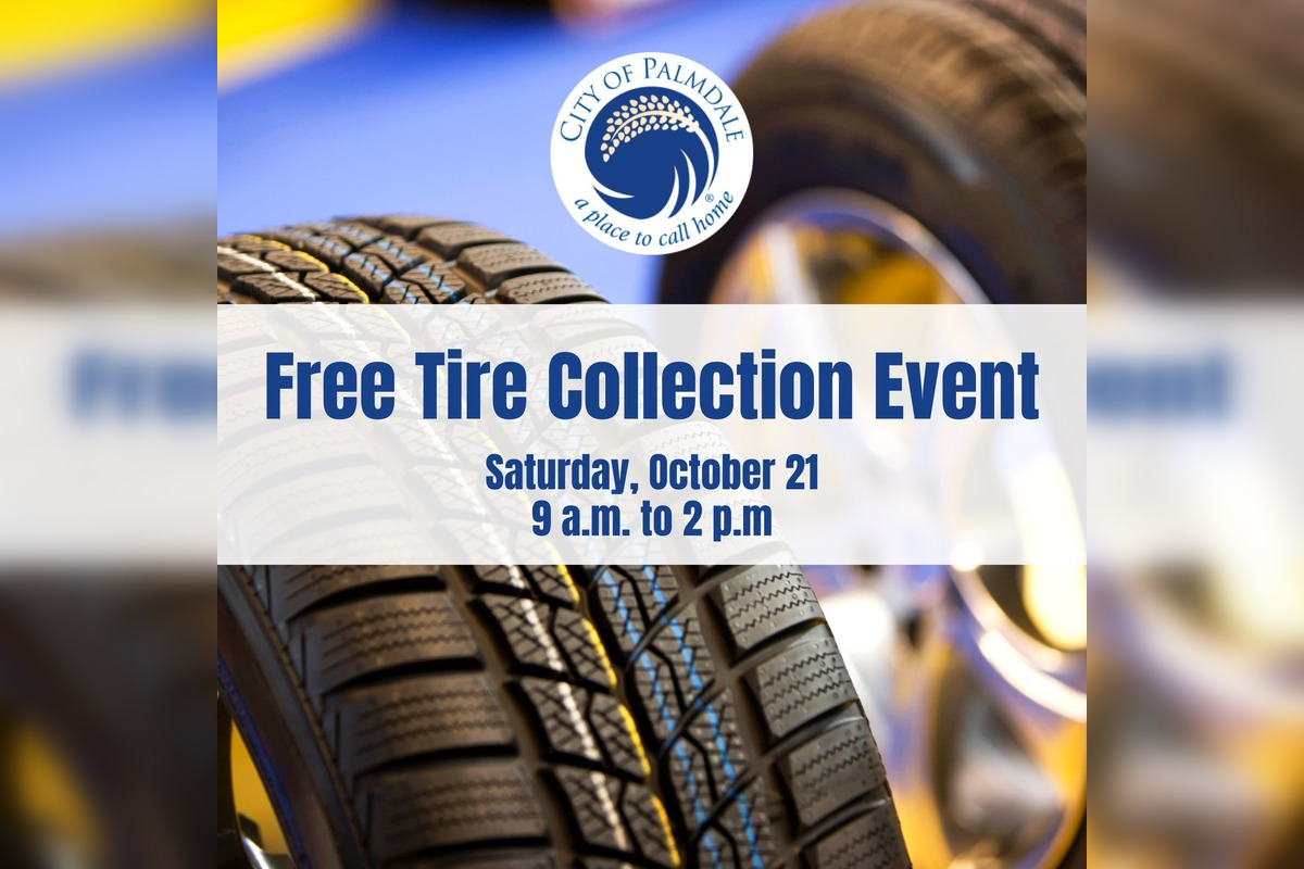 Palmdale and LA County Team Up for Free Scrap Tire Collection Event in