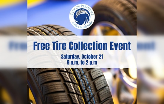 Palmdale and LA County Team Up for Free Scrap Tire Collection Event in Environmental Push
