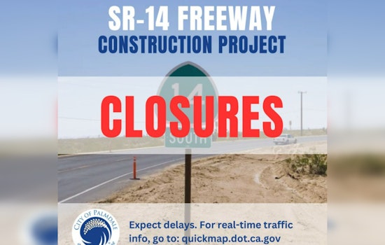 Commuters Prepare for Further Lane Closures and Delays as Work on Palmdale's SR-14 Continues