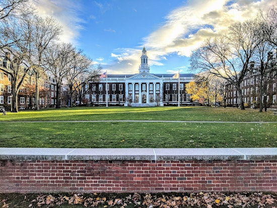 Protesters March from Harvard Campus to Business School Amid Gaza Crisis