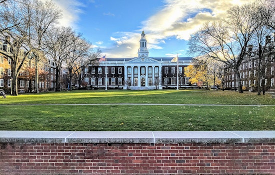 Protesters March from Harvard Campus to Business School Amid Gaza Crisis