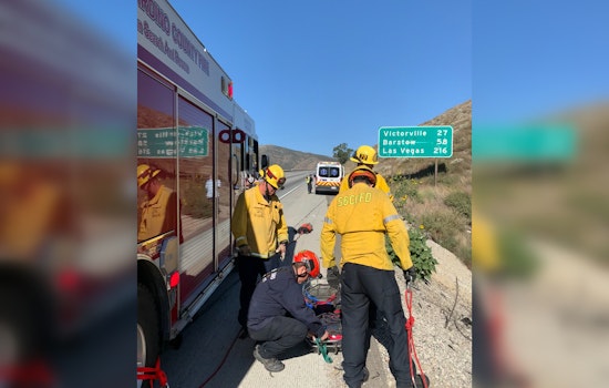San Bernardino Agencies Join Forces for Daring Cajon Pass Rescue