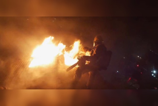 San Bernardino County Fire Crews Swiftly Subdue Attic Blaze, Save Lives and Property