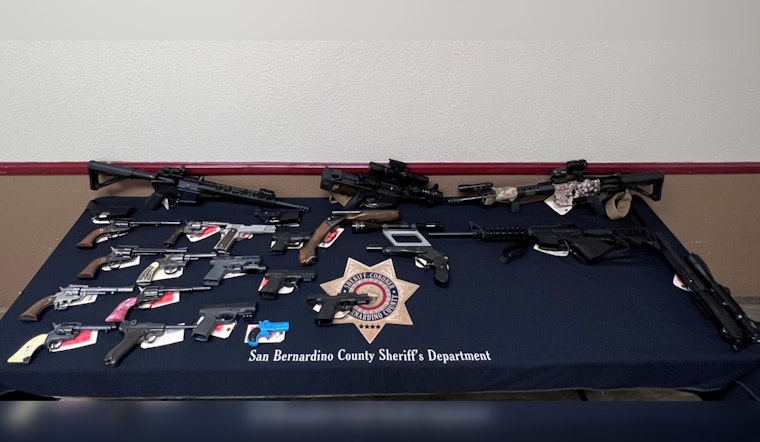 San Bernardino Sheriff Reveals "Operation Consequences," Seizes Firearms and Narcotics in Victorville and Apple Valley