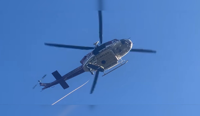 San Clemente Mountain Biker Airlifted in Rescue Operation by Orange County Fire Authority