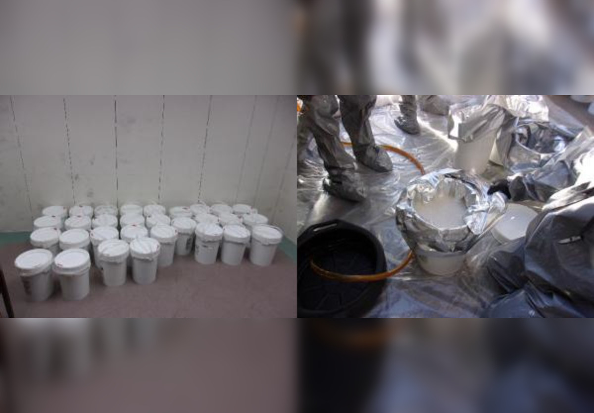 Feds: Water bottles in backseat of car at border crossing in San Ysidro  were full of liquid meth - The San Diego Union-Tribune