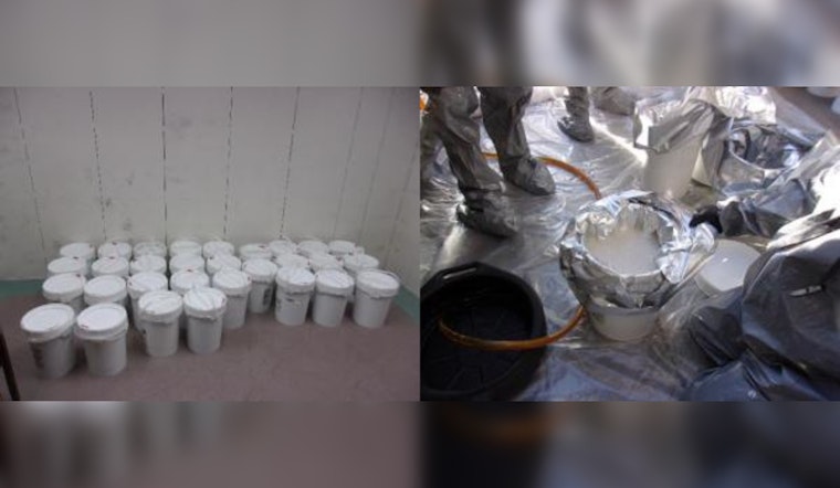 San Diego CBP Officers Thwart $1.4 Million Liquid Meth Smuggling Attempt at Otay Mesa