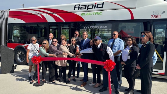 San Diego Unveils First All-Electric Bus Route, Rapid Route 227 Connects Otay Mesa Port and Imperial Beach