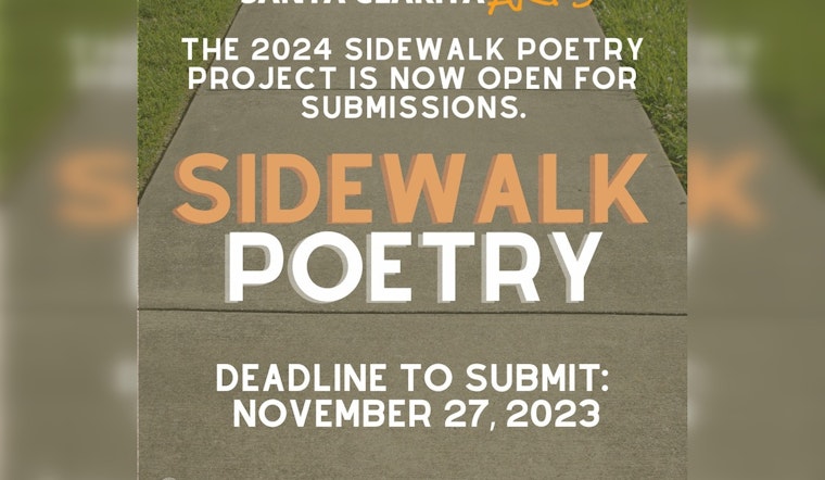Santa Clarita Celebrates Community Talents with 2023 Sidewalk Poetry Winners