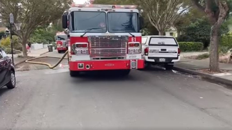 VIDEO: Santa Rosa Firefighters Save Elderly Man from Beaver Street Blaze