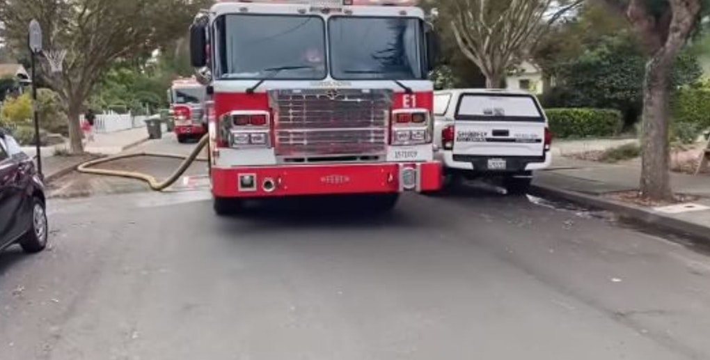 VIDEO: Santa Rosa Firefighters Save Elderly Man from Beaver Street Blaze