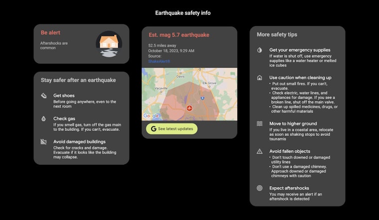 SF Bay Area 4.1M Earthquake Warning Advises Residents to Be On-Alert, Get Shoes, Evacuate If Necessary