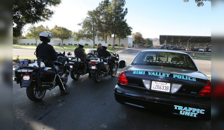Simi Valley Police Scores $103K Grant for Road Safety Boost from California Office of Traffic Safety