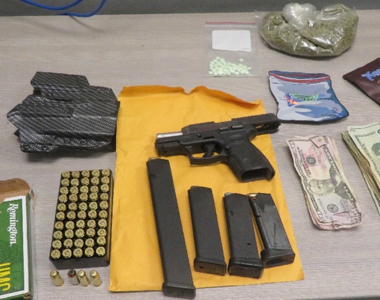 Springfield Police Arrest Repeat Offender; Gun, Drugs, and Cash Seized in Arrest