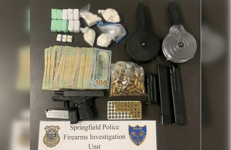 Loaded firearm seized in Springfield, two arrested