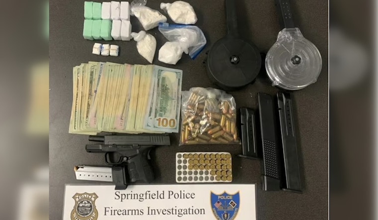 Repeat Offender Busted in Springfield: Massive Haul of Guns, Drugs Seized in Raid