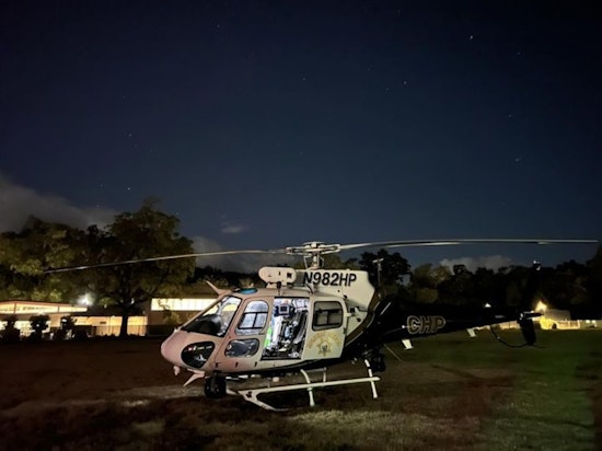 Stranded Hikers and Dog Rescued by Helicopter Crew in Napa County