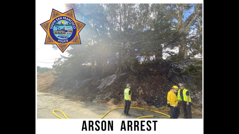 Suspected Arsonist Apprehended in South San Francisco After Coordinated Police and Fire Response