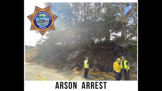 Suspected Arsonist Apprehended in South San Francisco After Coordinated Police and Fire Response