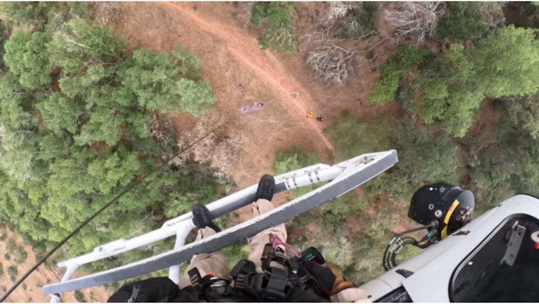 VIDEO: Swift Multi-Agency Rescue Operation Saves Unconscious Mountain Biker at Skyline Park
