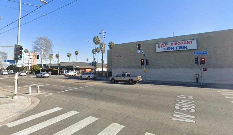 Three Injured as Vehicle Collides with Commercial Building in Los Angeles