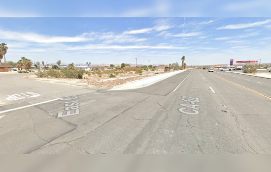 Two Drivers Injured From Severe Collision Near Joshua Tree, California