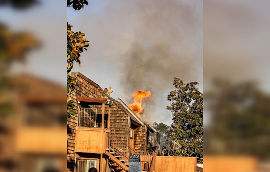 Unexpected Fire Damages Apartment Complex in Fontana, Swift Response Prevents Further Loss