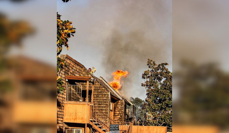 Unexpected Fire Damages Apartment Complex in Fontana, Swift Response Prevents Further Loss