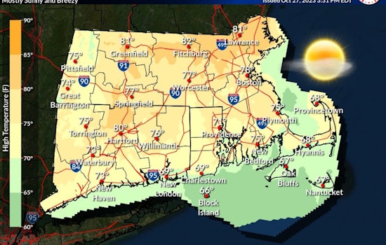 Unexpected October Heat Warms Southern New England, but Cold Front Lurks Around the Corner