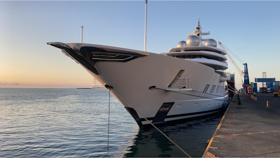 U.S. Files Civil Forfeiture Complaint Against Russian Oligarch's $300 Million Superyacht in New York